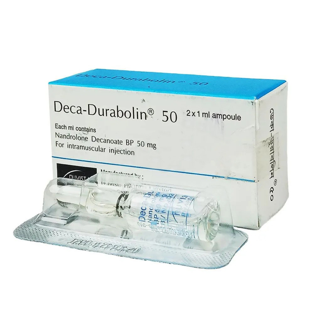 Pack Image: Deca-Durabolin 50 mg Injection (1 ml ampoule)