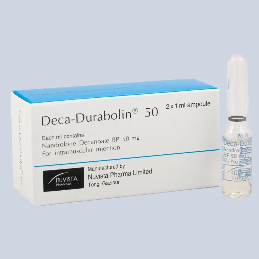 Pack Image: Deca-Durabolin 50 mg Injection (1 ml ampoule)