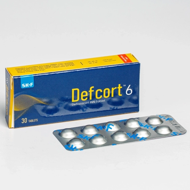 Pack Image: Defcort 6 mg Tablet (3 x 10)