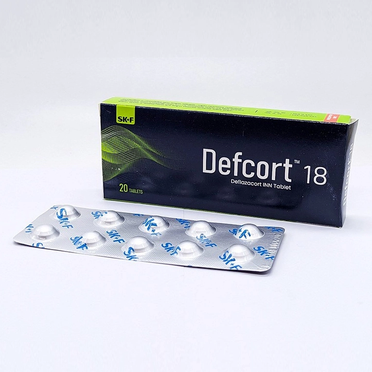 Pack Image: Defcort 18 mg Tablet (2 x 10)