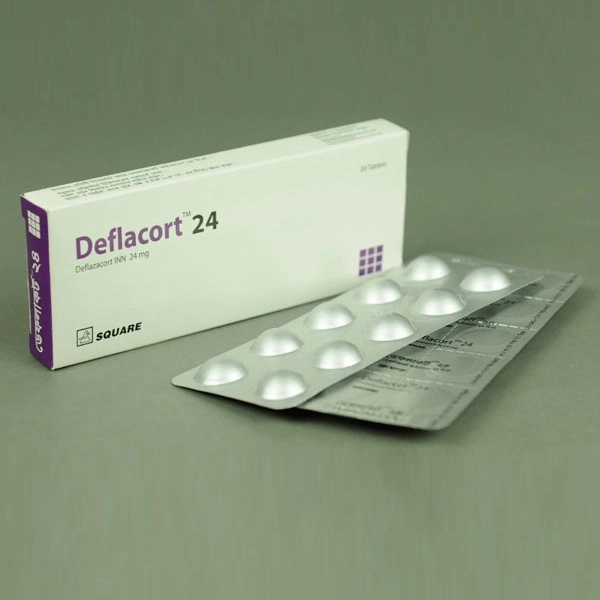 Pack Image: Deflacort 24 mg Tablet (2 x 10)