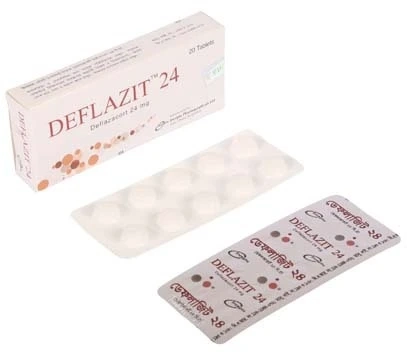 Pack Image: Deflazit 24 mg Tablet (2 x 10)
