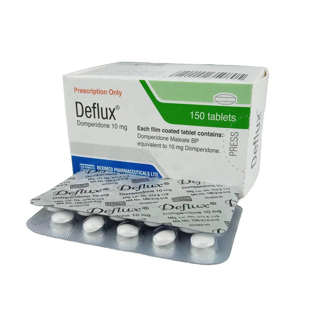 Pack Image: Deflux 10 mg Tablet (10 x 15)