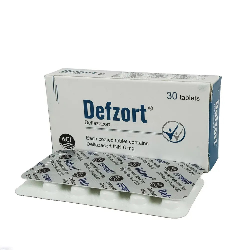 Pack Image: Defzort 6 mg Tablet (3 x 10)