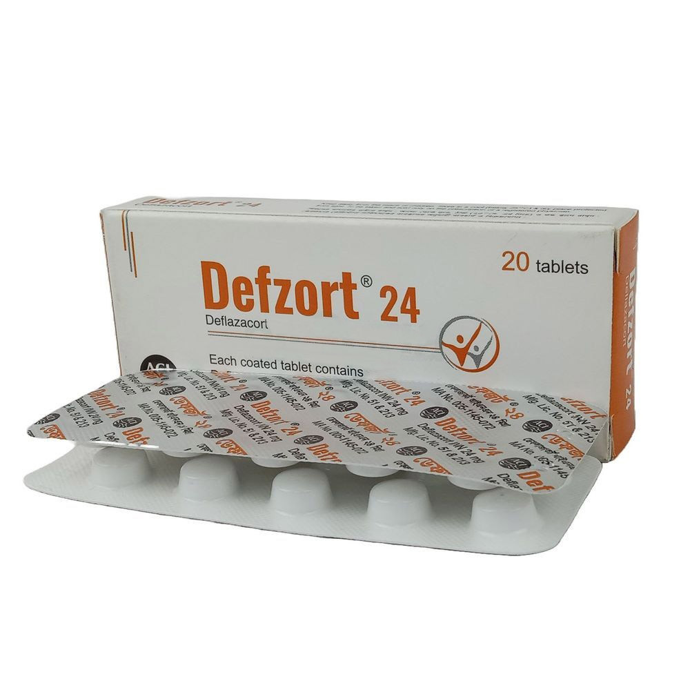 Pack Image: Defzort 24 mg Tablet (5 x 4)