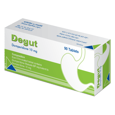 Pack Image: Degut 10 mg Tablet (6 x 15)