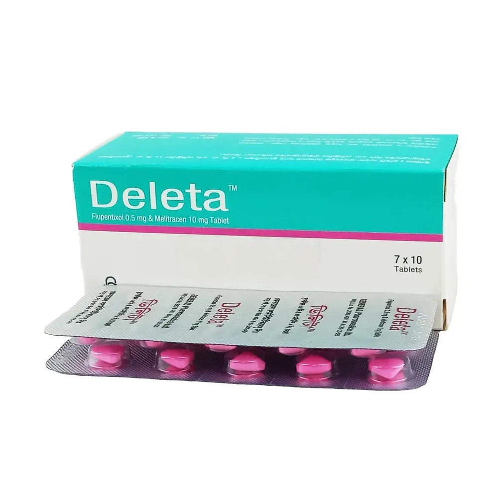 Pack Image: Deleta 0.5 mg Tablet (7 x 10)