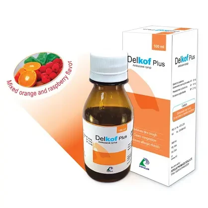 Pack Image: Delkof Plus (10 mg Syrup (100 ml bottle)