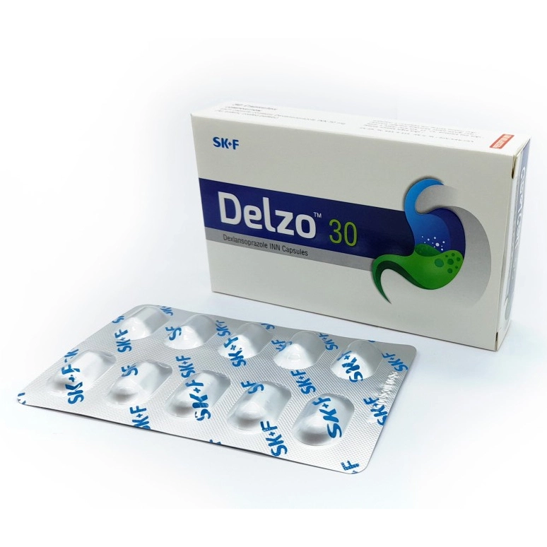 Pack Image: Delzo 30 mg Capsule (3 x 10)