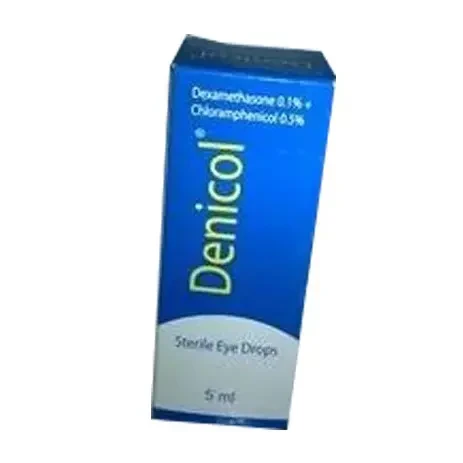 Pack Image: Denicol 0.1% 0.5% Eye Drop (5 ml drop)