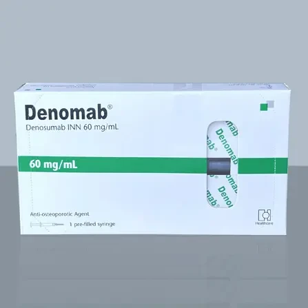 Pack Image: Denomab 60 mg Injection (1 ml pre-filled syringe)