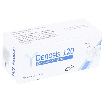 Pack Image: Denosis 120 mg Injection (1.7 ml pre-filled syringe)
