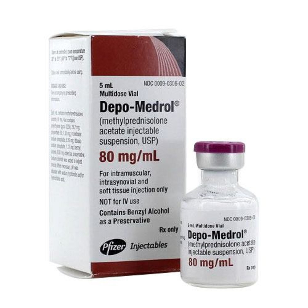 Pack Image: Depo-Medrol 80 mg Injection (80 mg vial)