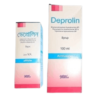 Pack Image: Deprolin (20 mg Syrup (100 ml bottle)