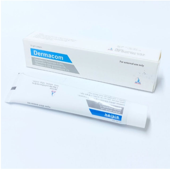 Pack Image: Dermacom 0.05% 0.75% Cream (15 gm tube)