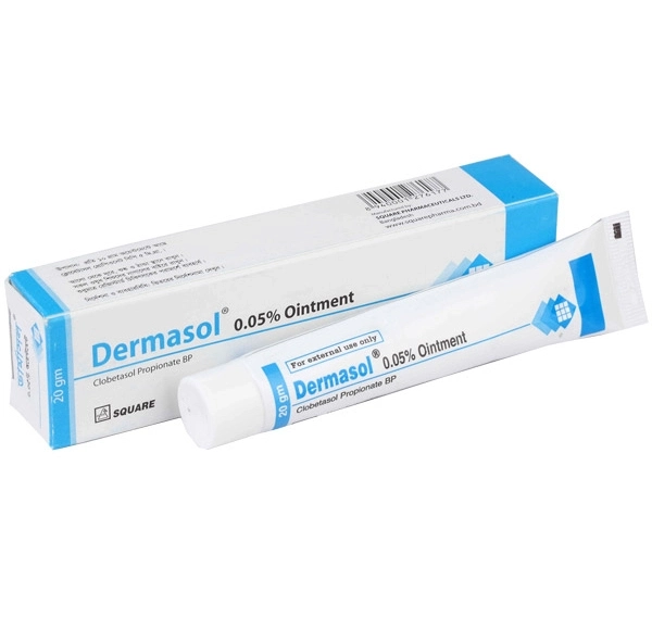 Pack Image: Dermasol 0.05% Ointment (20 gm tube)