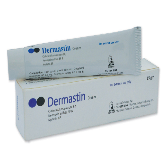 Pack Image: Dermastin (0.5 mg Cream (15 gm tube)