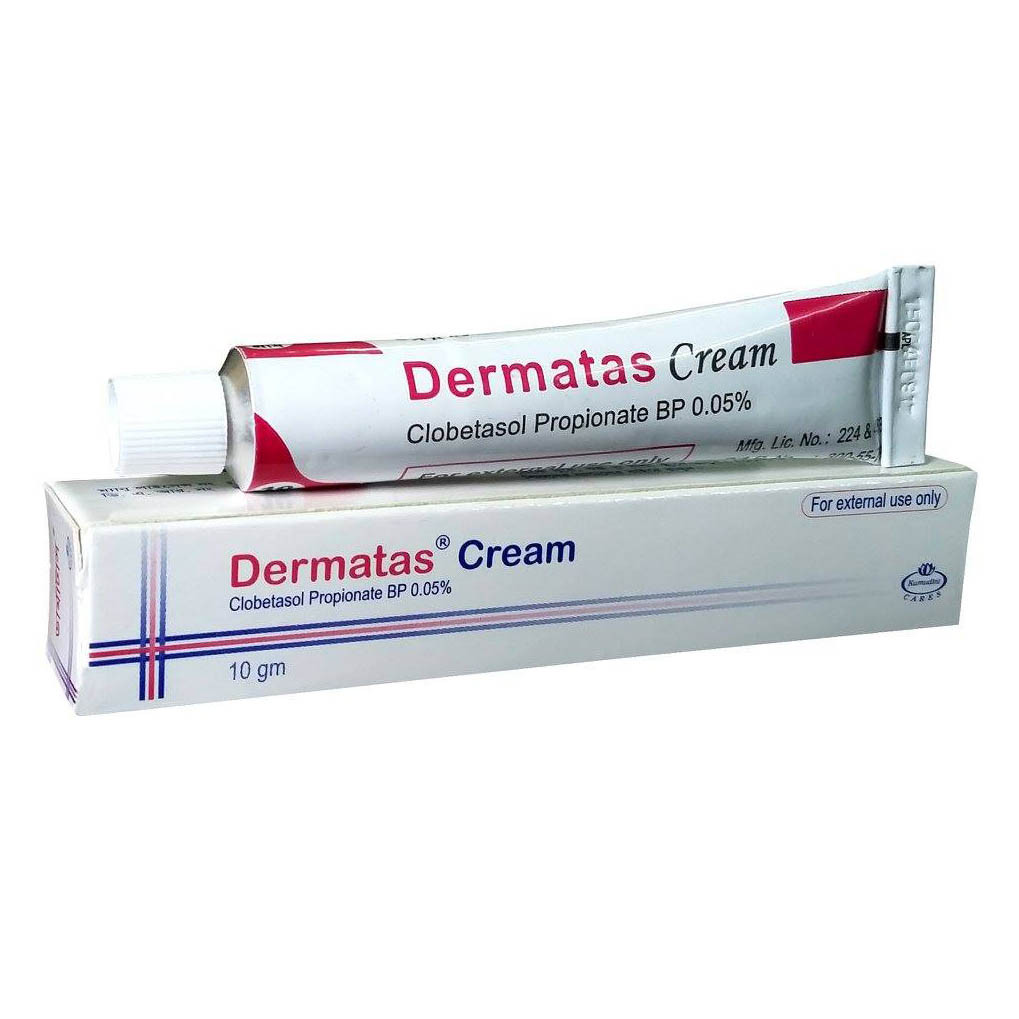 Pack Image: Dermatas 0.05% Cream (10 gm tube)