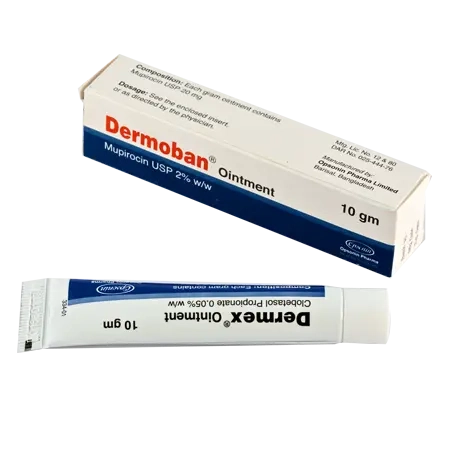 Pack Image: Dermoban 2% w Ointment (15 gm tube)