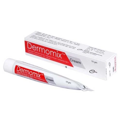 Pack Image: Dermomix 0.05% 0.75% Cream (15 gm tube)