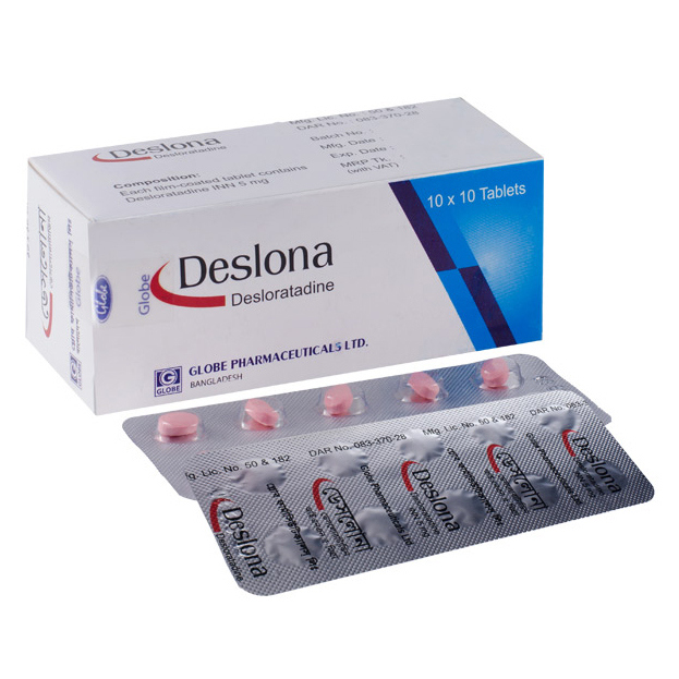 Pack Image: Deslona 5 mg Tablet (10 x 10)