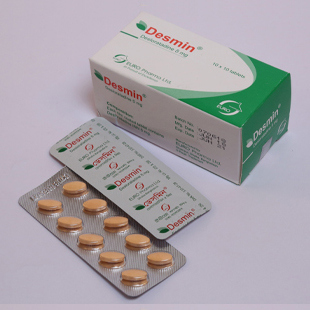 Pack Image: Desmin 5 mg Tablet (10 x 10)