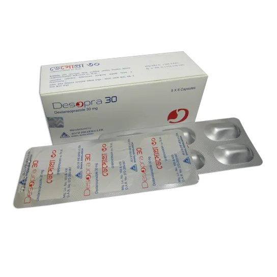 Pack Image: Desopra 30 mg Capsule (3 x 10)