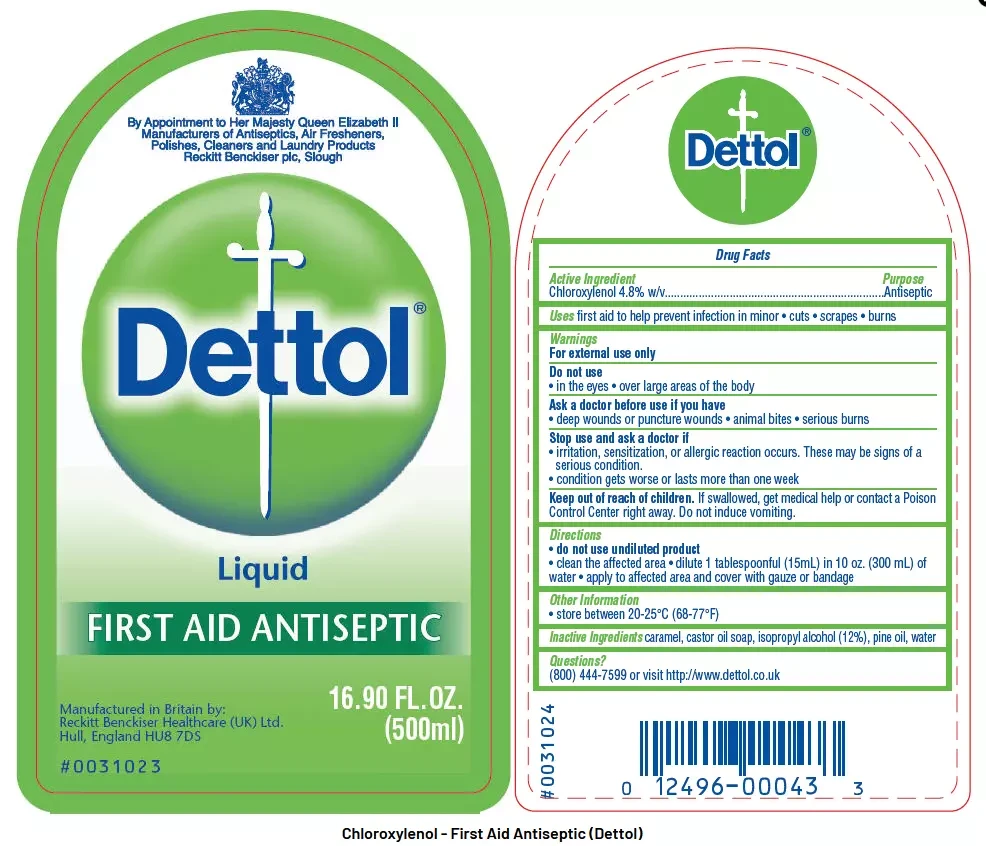 Pack Image: Dettol 4.8% w Liquid (50 ml bottle)