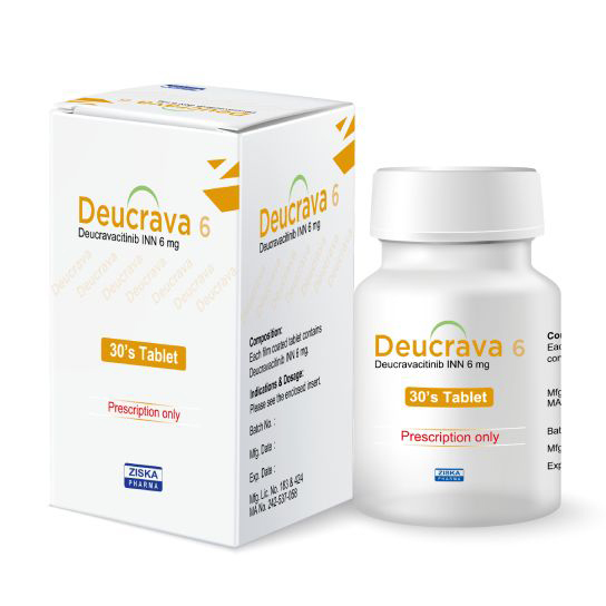 Pack Image: Deucrava 6 mg Tablet (1 x 10)