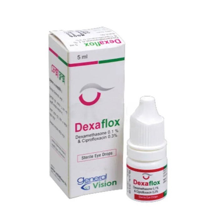 Pack Image: Dexaflox 0.3% 0.1% Eye Drop (5 ml drop)