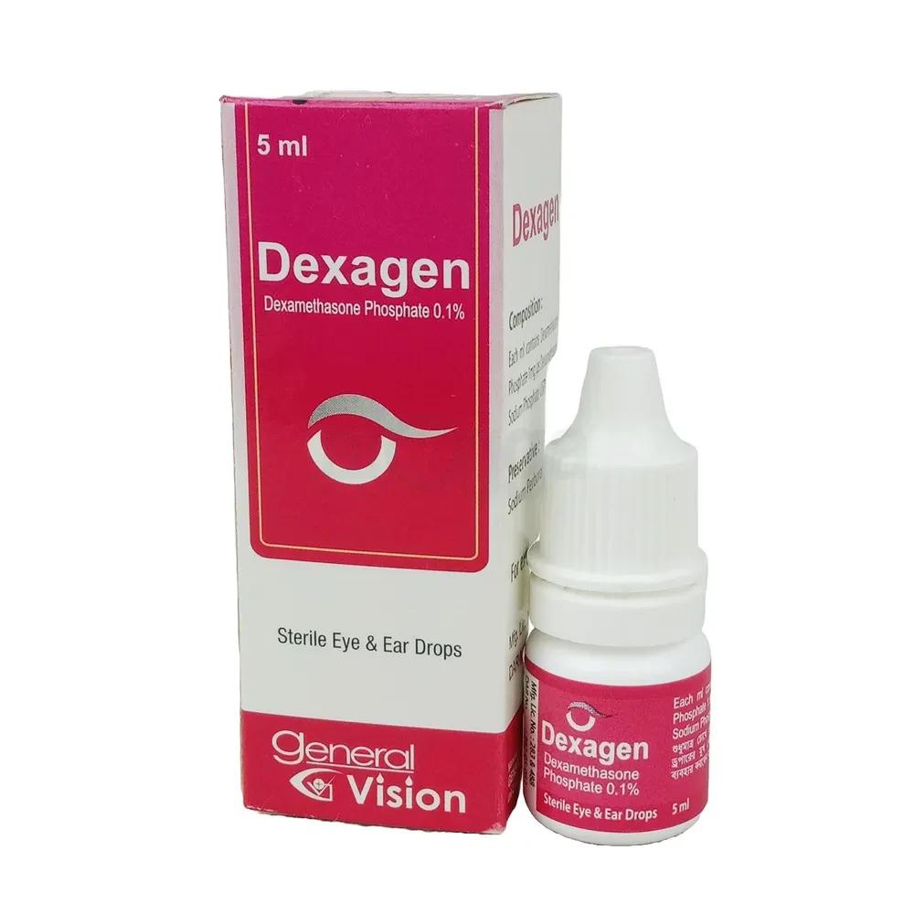 Pack Image: Dexagen 0.1% Eye Drop (5 ml drop)