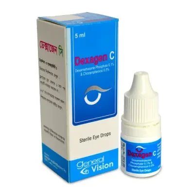 Pack Image: Dexagen C 0.1% 0.5% Eye Drop (5 ml drop)