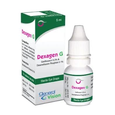 Pack Image: Dexagen G 0.3% 0.1% Eye Drop (5 ml drop)