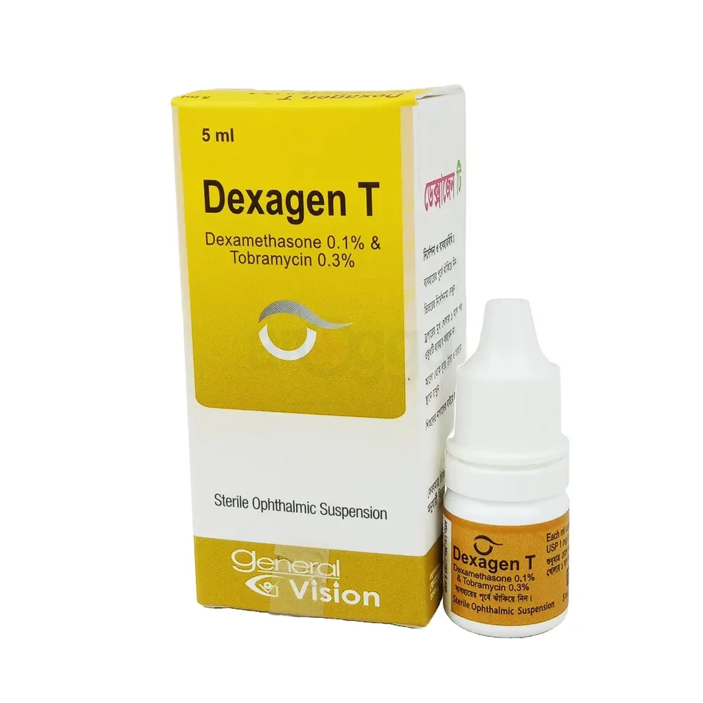 Pack Image: Dexagen T 0.1% 0.3% Eye Drop (5 ml drop)