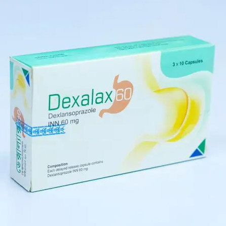 Pack Image: Dexalax 60 mg Capsule (3 x 10)