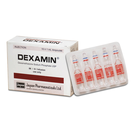 Pack Image: Dexamin 5 mg Injection (1 ml ampoule)