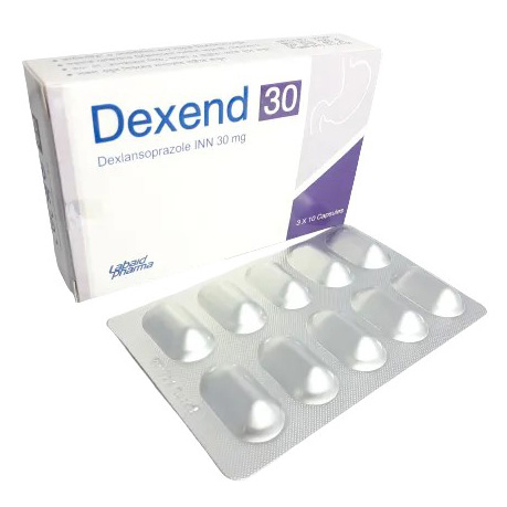 Pack Image: Dexend 30 mg Capsule (5 x 10)