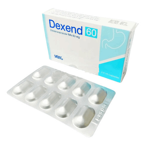 Pack Image: Dexend 60 mg Capsule (3 x 10)