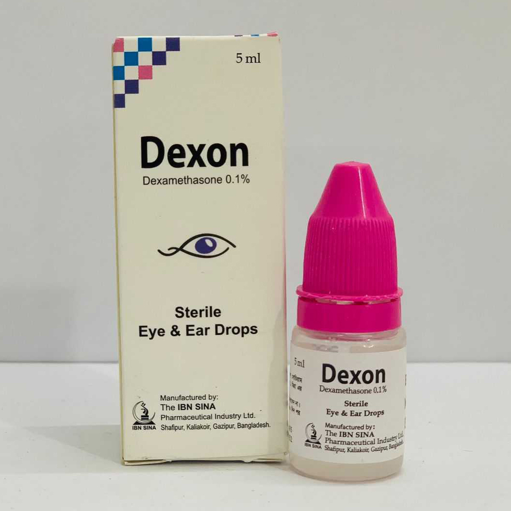 Pack Image: Dexon 0.1% Eye Drop (5 ml drop)