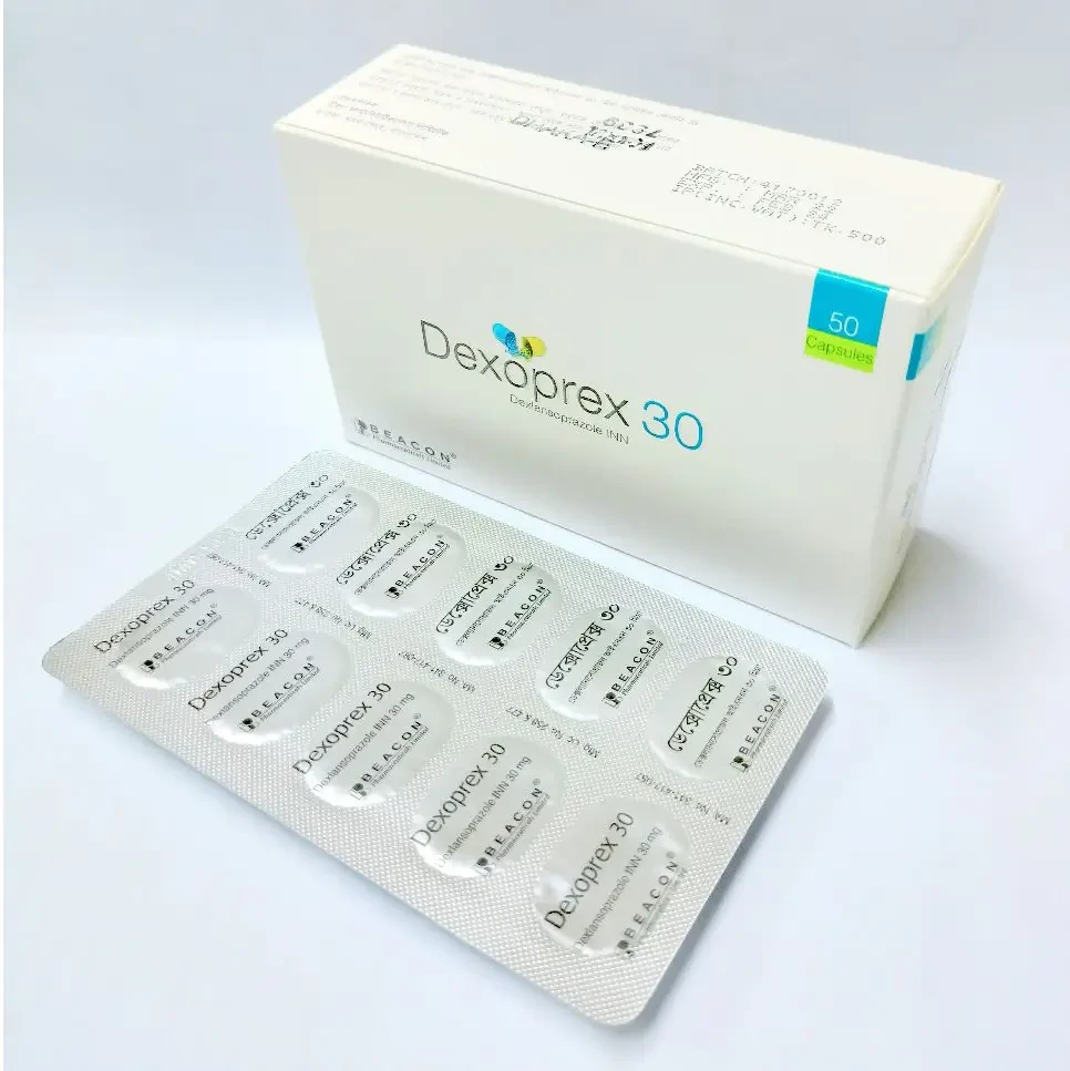 Pack Image: Dexoprex 30 mg Capsule (5 x 10)