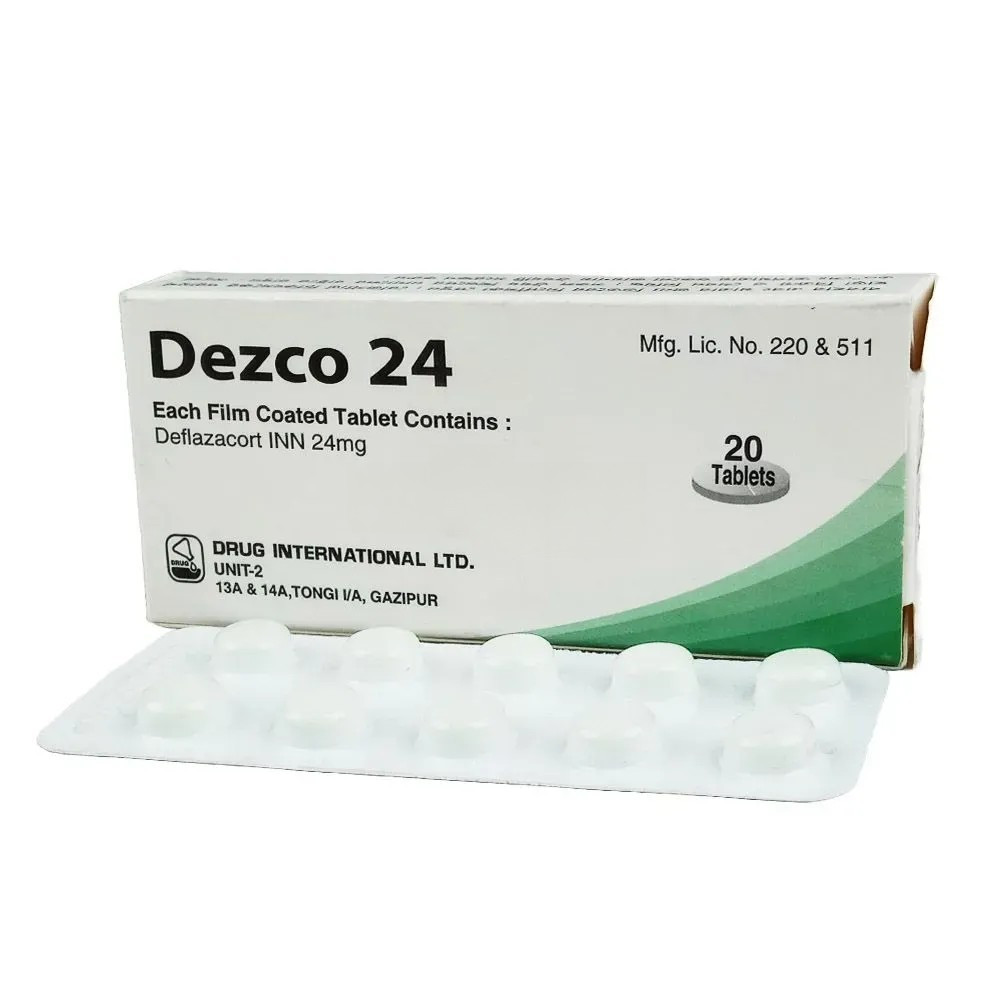 Pack Image: Dezco 24 mg Tablet (2 x 10)
