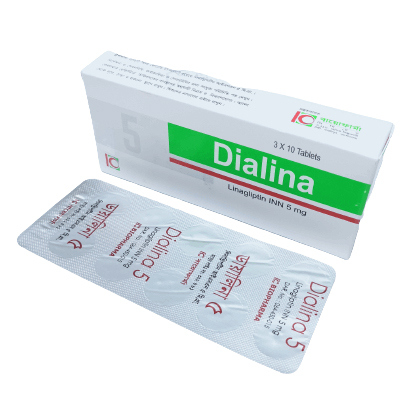 Pack Image: Dialina 5 mg Tablet (3 x 10)