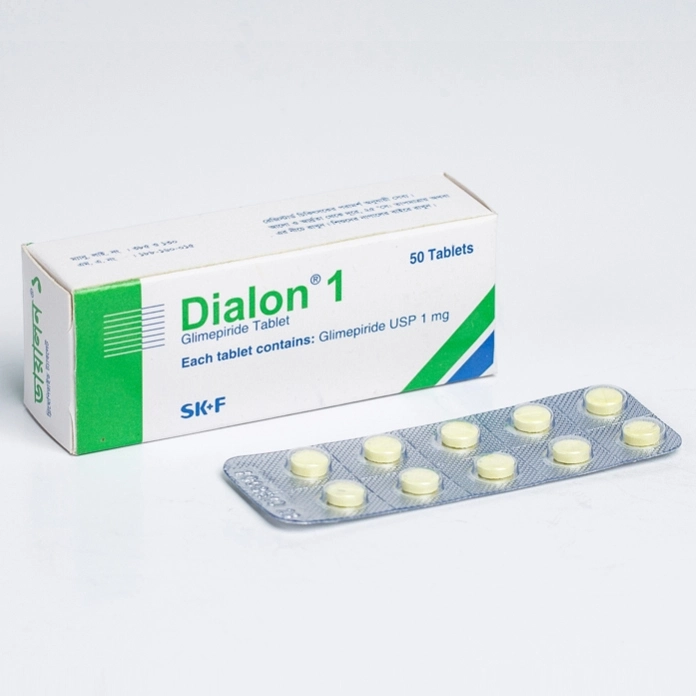 Pack Image: Dialon 1 mg Tablet (5 x 10)