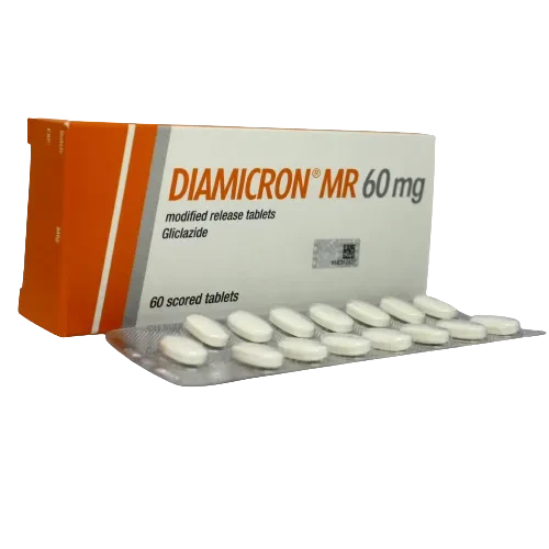 Pack Image: Diamicron MR 60 mg Tablet (2 x 15)