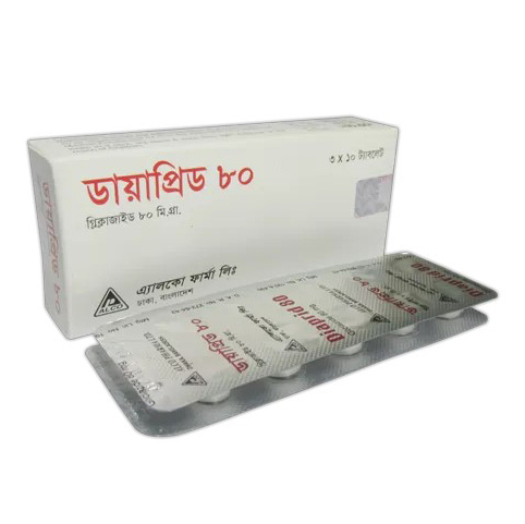 Pack Image: Diaprid 80 mg Tablet (3 x 10)