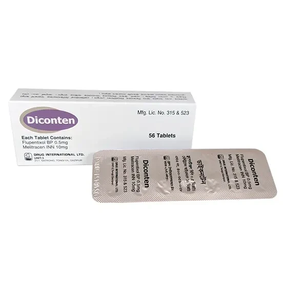 Pack Image: Diconten 0.5 mg Tablet (4 x 14)