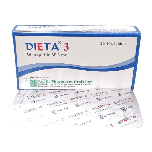 Pack Image: Dieta 3 mg Tablet (3 x 10)