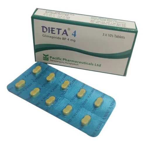 Pack Image: Dieta 4 mg Tablet (3 x 10)