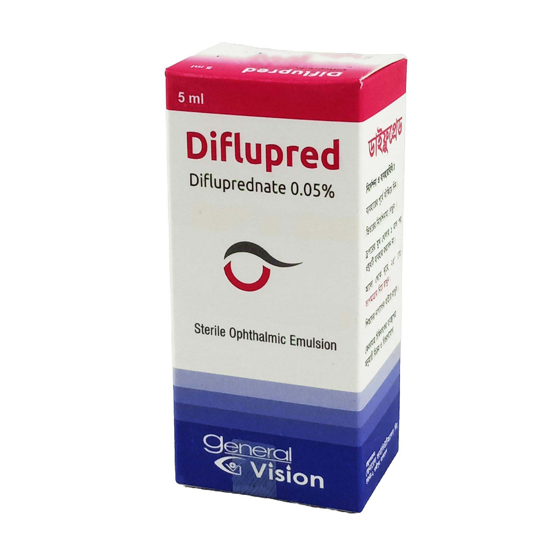 Pack Image: Diflupred 0.05% Eye Drop (5 ml drop)