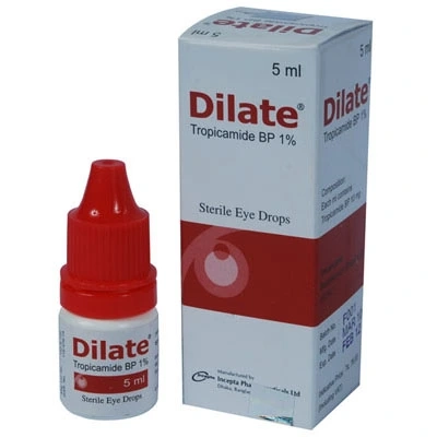Pack Image: Dilate 1% Eye Drop (5 ml drop)